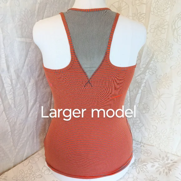 Lole Striped Mesh Racerback Tank Top - Picture 12 of 12